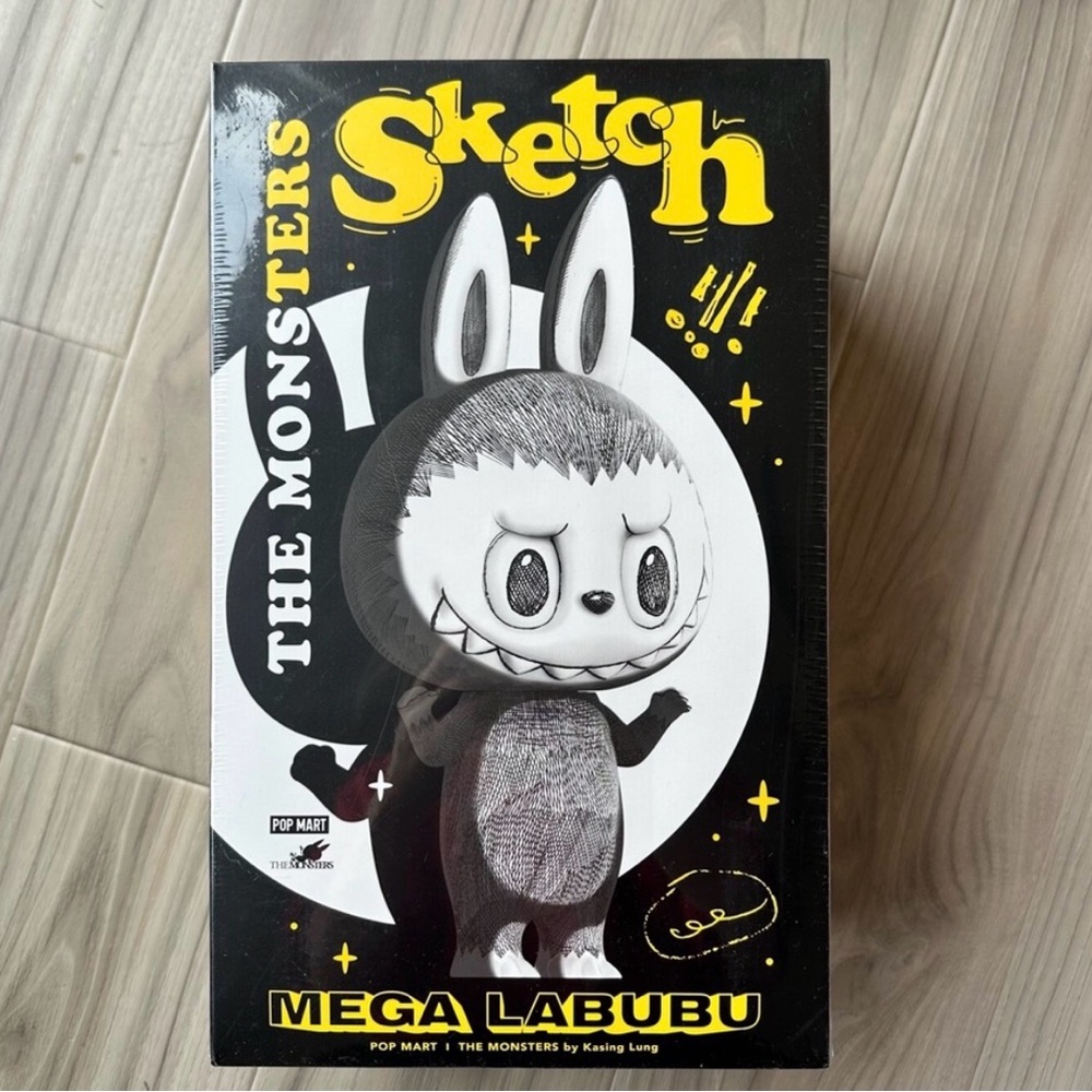 Mega 400% Labubu The Monsters Sketch